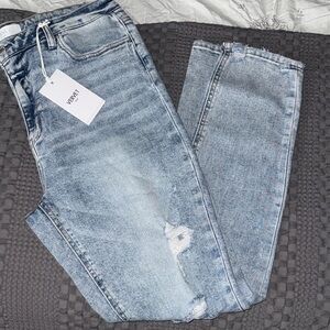 Vervet  Haylie High-Rise Distressed Skinny Denim Jeans. NWT SIZE 32